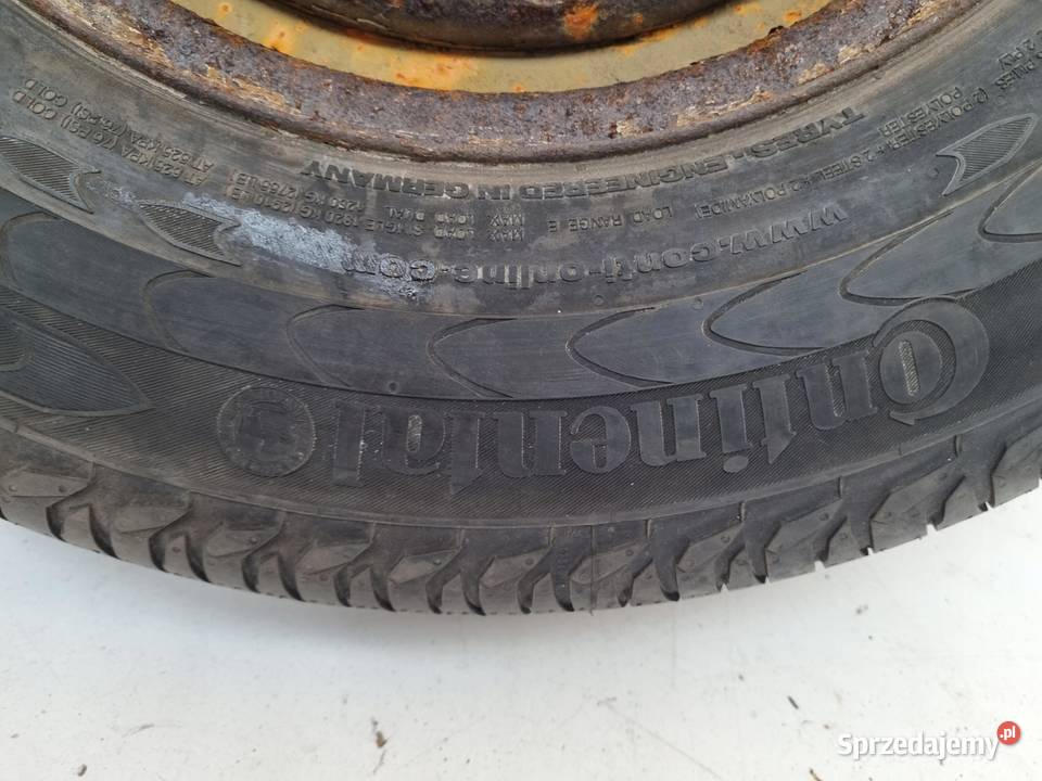 KOŁO ZAPASOWE zapas Fiat Ducato Boxer felga Chełm