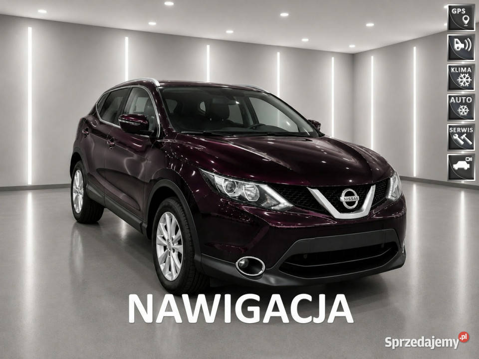 Nissan Qashqai kamera cofanianawigacjaopłacony Żabno
