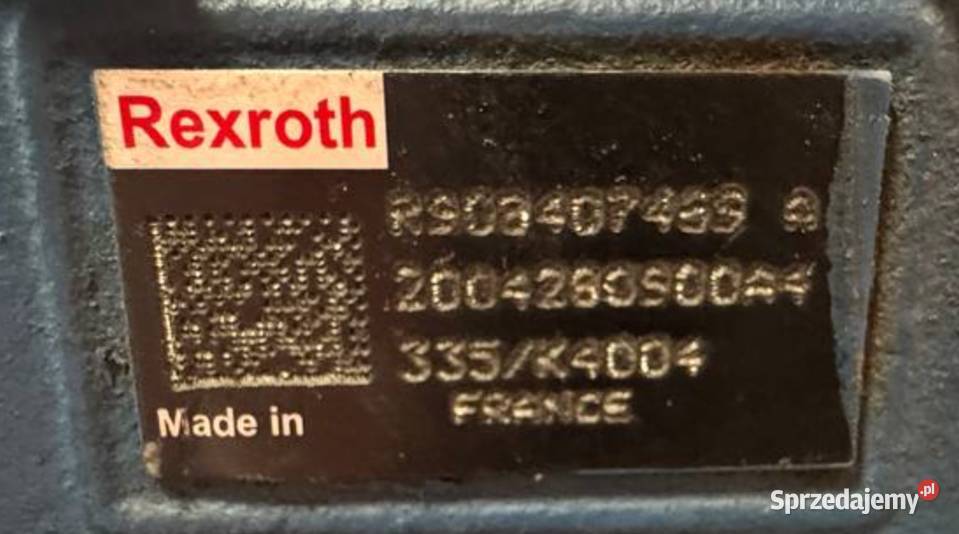 Rexroth R908407499A 335K4004 Rozdzielacz do Poznań