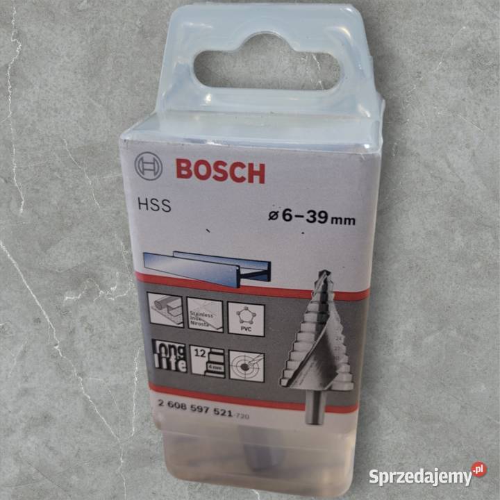 Wiertło stopniowe Bosch 639 mm LOMBARDI podkarpackie Rzeszów