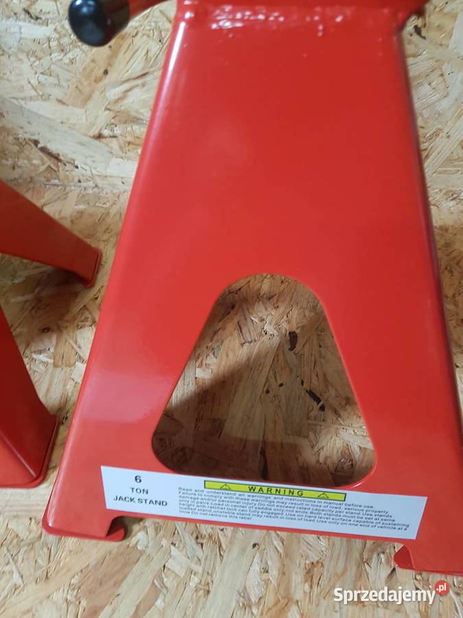 KOBYŁKI PODSTAWKI PODPORY SAMOCHODOWE 6 TON 2 Głogowa