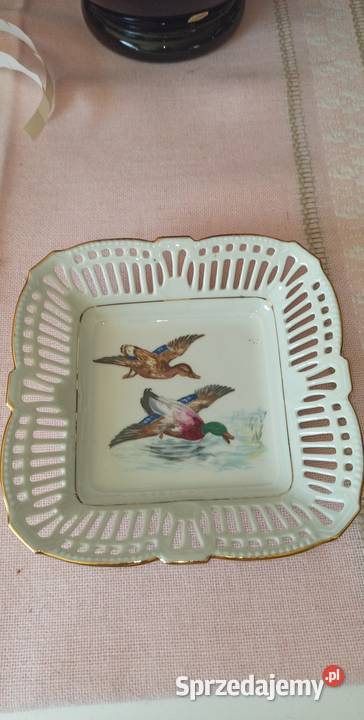 Patera miseczka Ażur Kaczki w locie Gdańsk