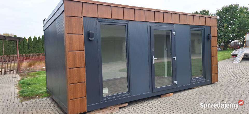 Pawilon biurowohandlowy kontener mieszkalny 6x3