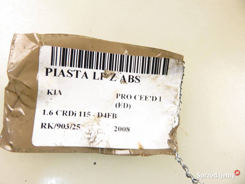 ZWROTNICA PIASTA PRZEDNIA LEWA KIA PRO CEED 16 sprzedam