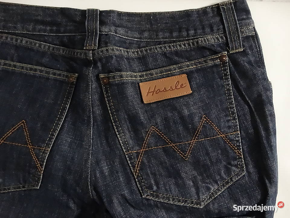 Męskie Jeansy Hassle Rozmiar W33 L34 ML Biłgoraj