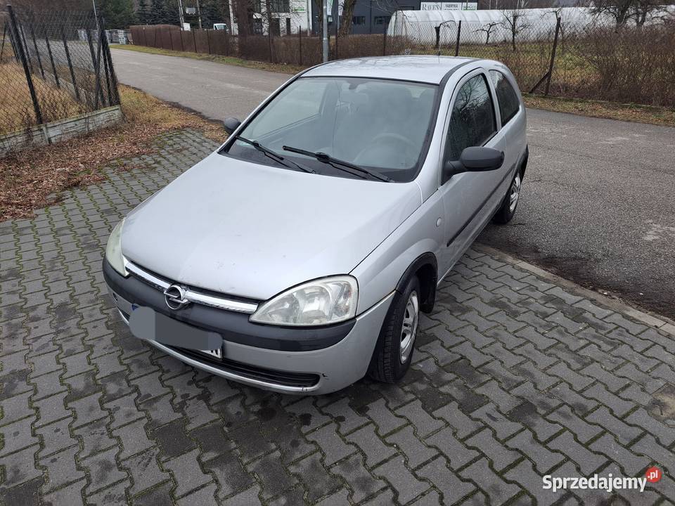 Sprzedam ładnego Opla Corsa C 10 benzyna 2003r Żyrardów