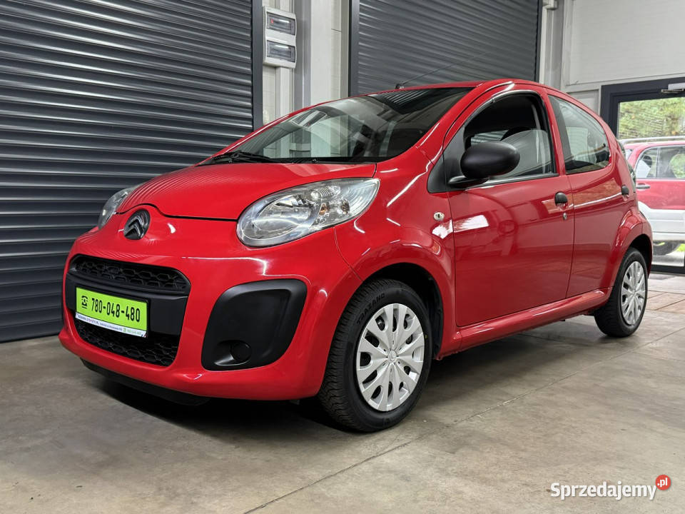 Citroen C1 77tyśkm stan perfekt bezwypadkowy aluminiowe felgi Chechło