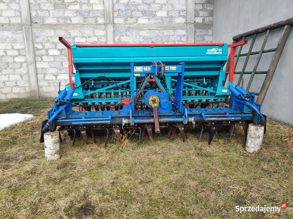 Agregat uprawowo siewny 3m rabe werk sulky