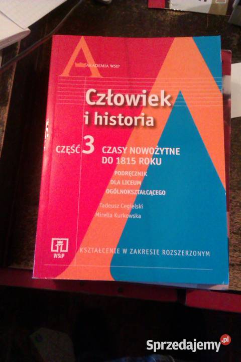 człowiek i historia akademia wsip unikaty Warszawa