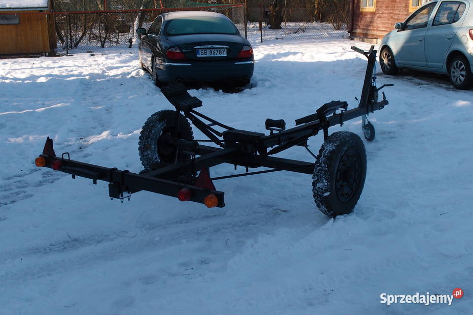 Przyczepka podłodziowa Niewiadów stan mazowieckie Czarny Ług sprzedam