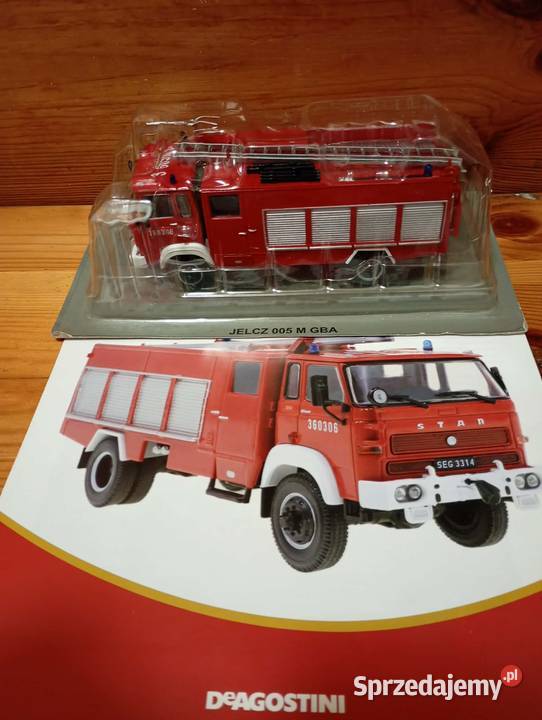 JELCZ 005M Straż pożarna deagostini 143 Kultowe mazowieckie Warszawa