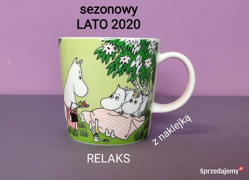 Muminki KUBEK Moomin Arabia Finland sezon LATO Jasień