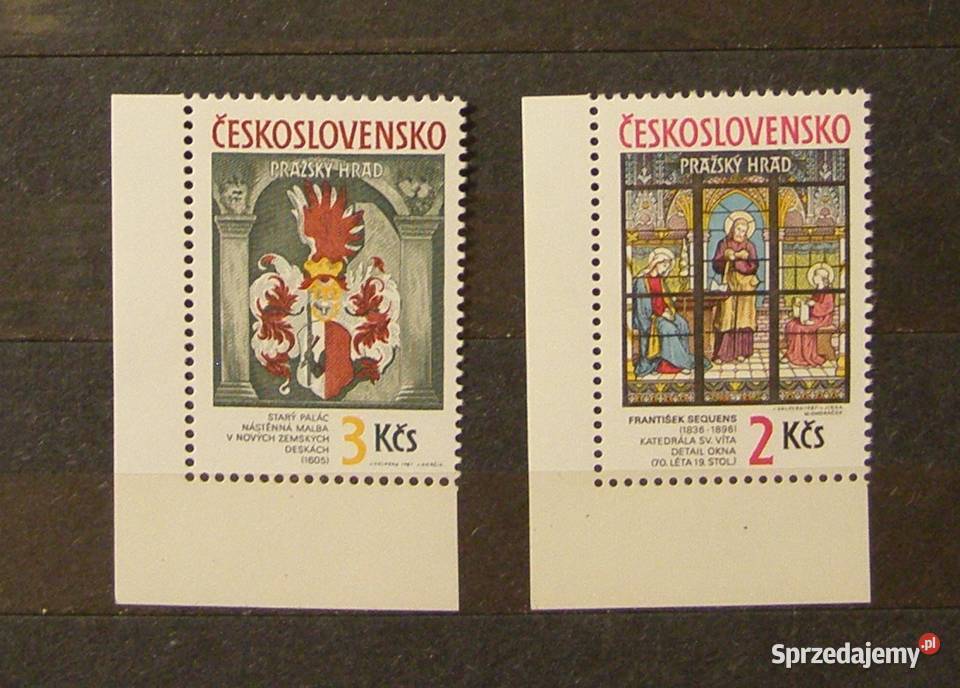 Znaczki pocztowe Czechosłowacja Zestaw 7 sprzedam