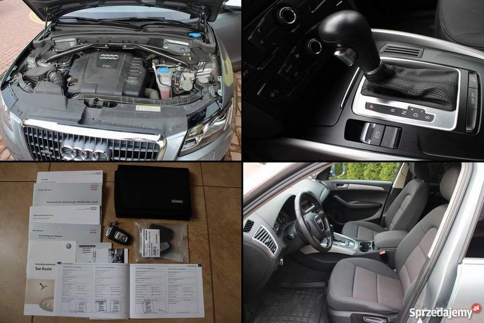 Audi Q5 Quattro 20TDI 170 Automat Serwis ASO czujnik parkowania Q5 Dąbrowa Tarnowska