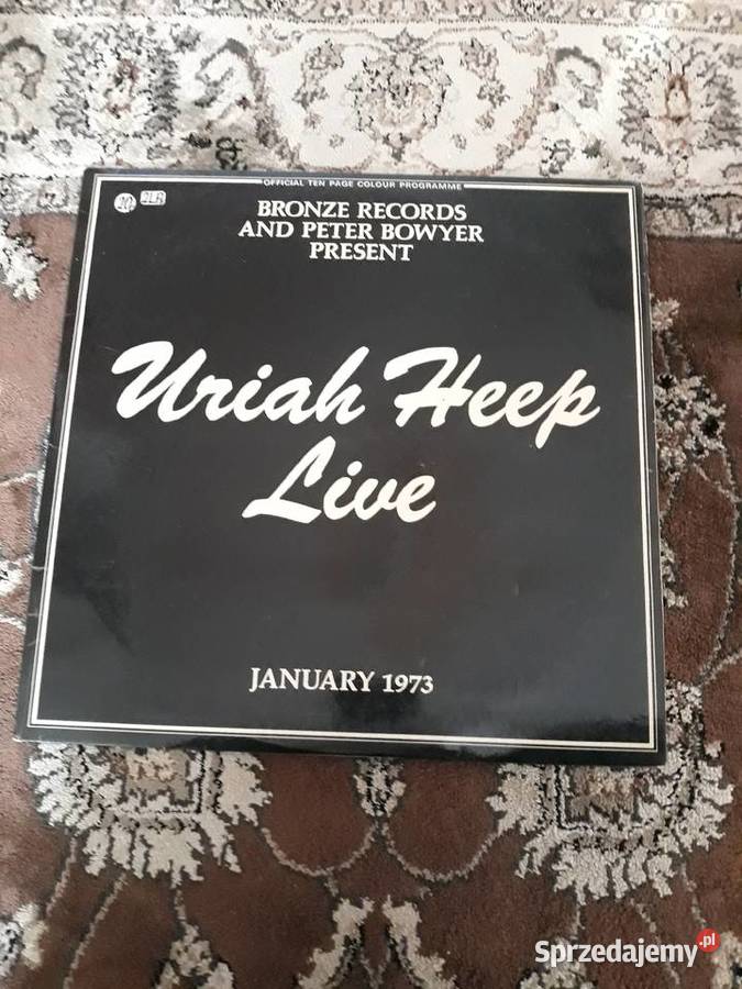z klasyki hard rocka URIAH HEEP Live 1973orginał