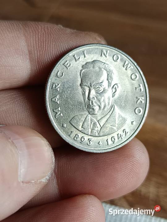 Sprzedam monete 20 zloty 1974 Marceli Nowotko Chełm