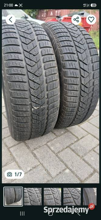Opony 2255018 zimowe Pirelli Samochodowe Zielona Góra
