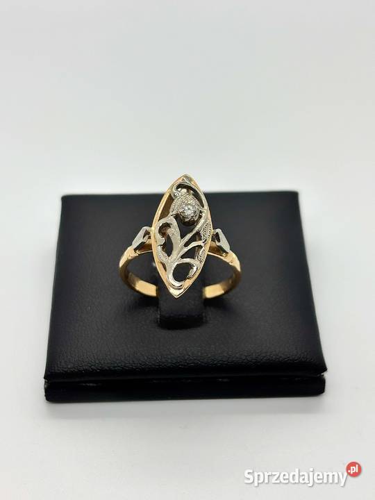 Złoty pierścionek pr 583 480g Rozmiar 14 z Elbląg