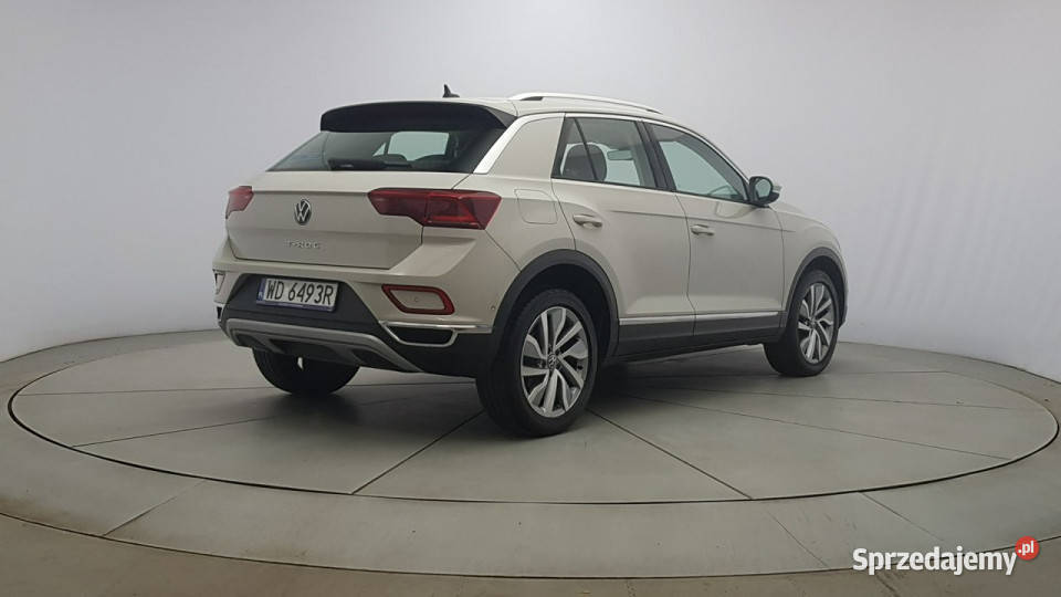 Volkswagen TRoc 15 TSI Style DSG Z Polskiego beżowy Warszawa sprzedam