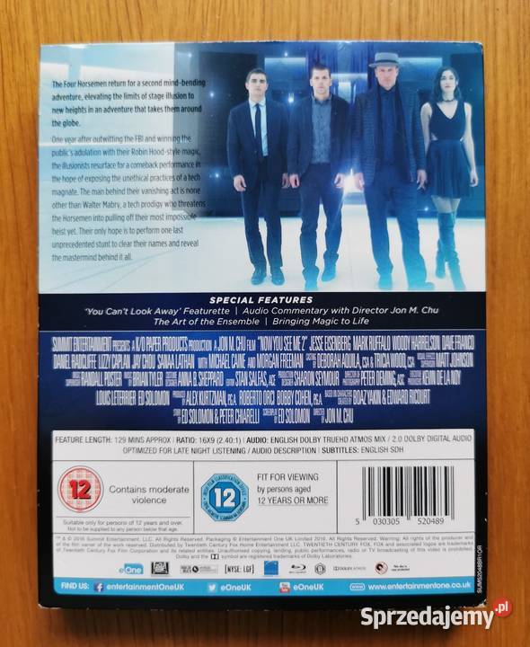 Now You See Me 2 Iluzja 2 Bluray En 2016 Parzęczew
