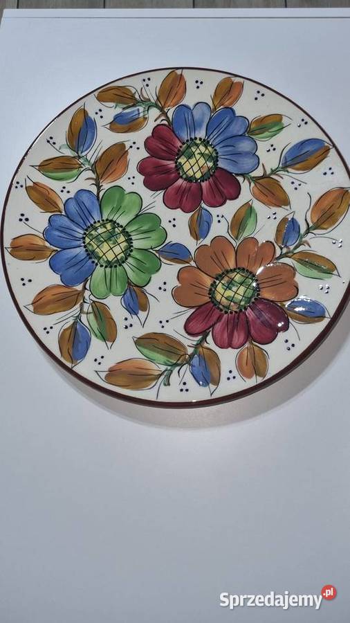 Talerz Dekoracyjny Ozdobny Ceramika Hiszpanska Wola Podłężna