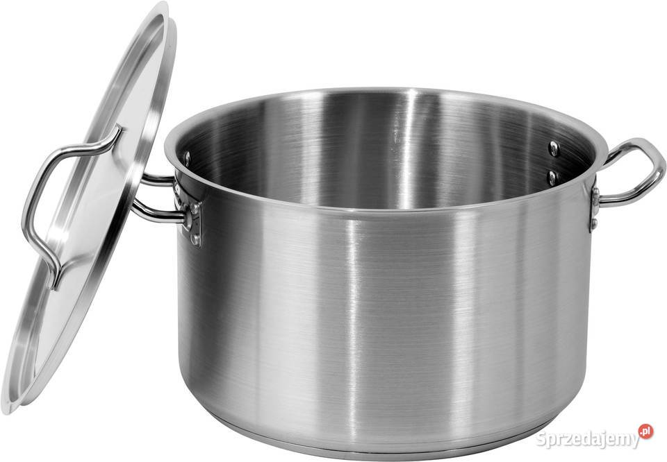 Garnek ze stali nierdzewnej śr 36 224L pokrywa Gastronomia śląskie Częstochowa