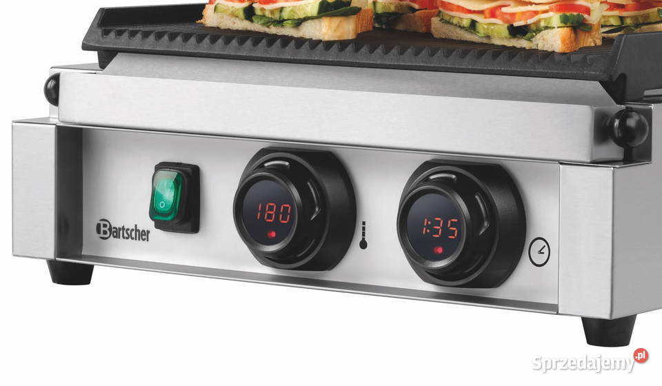 Grill kontaktowy Panini ryflowany timer Częstochowa