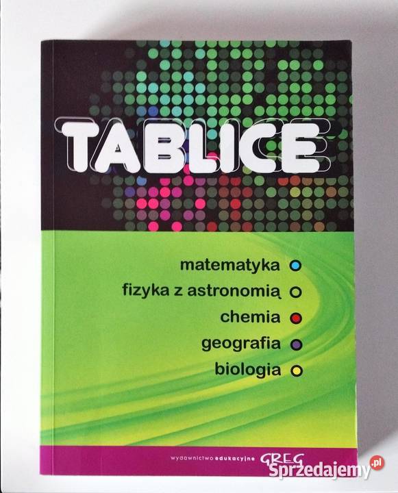 Tablice matematyka fizyka z astronomią chemia Poznań