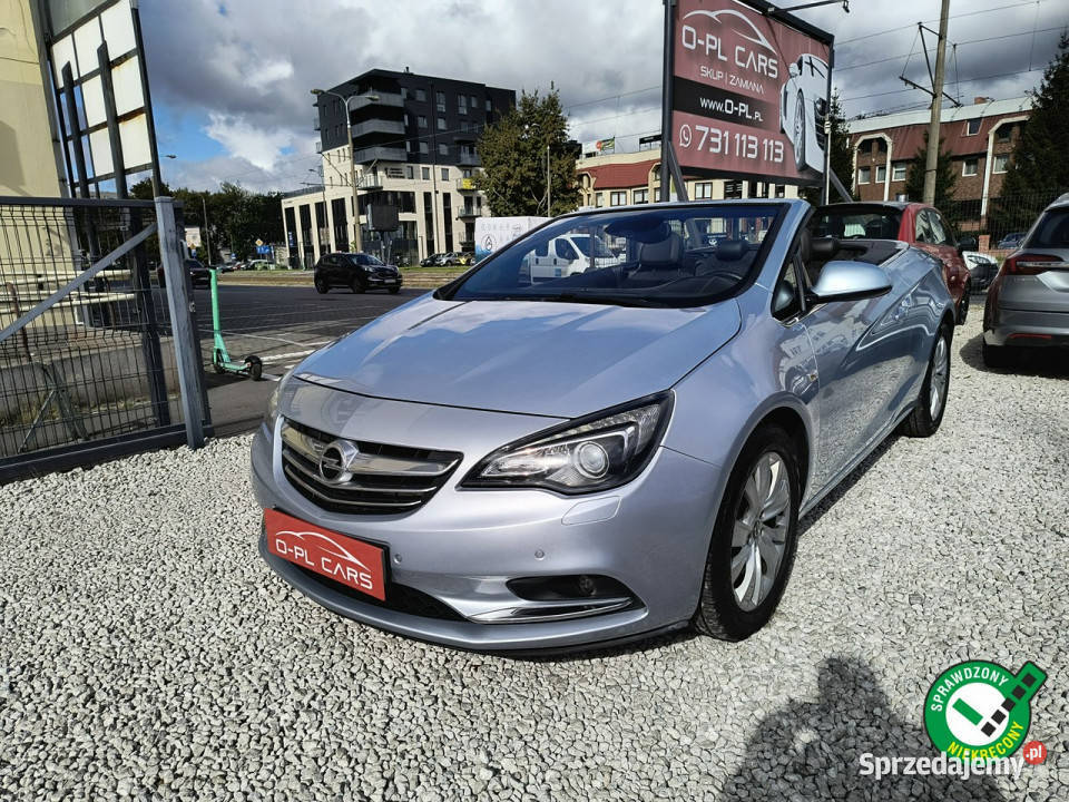 Opel Cascada NAVI grzana kierownica czujniki PDC Zarejestrowany w Polsce Bydgoszcz