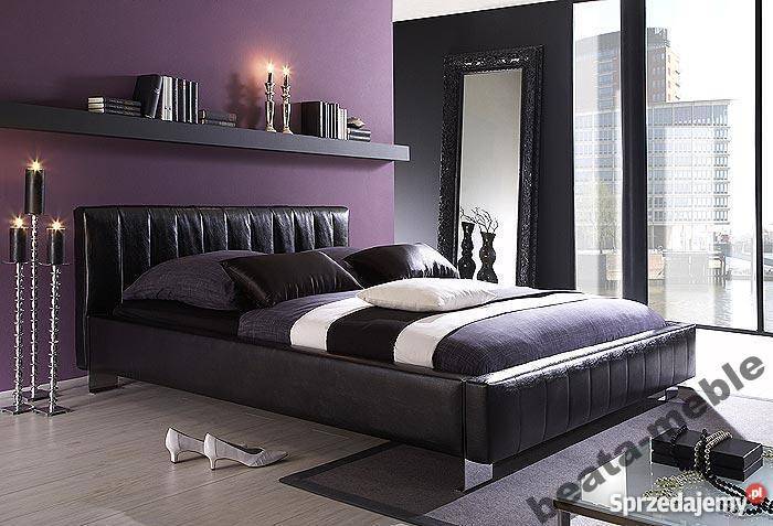 Tapicerowane łóżko GLOSSY 160 x 200 + materac. Kolory !!!