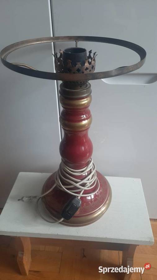 Stara lampa stołowa Wrocław