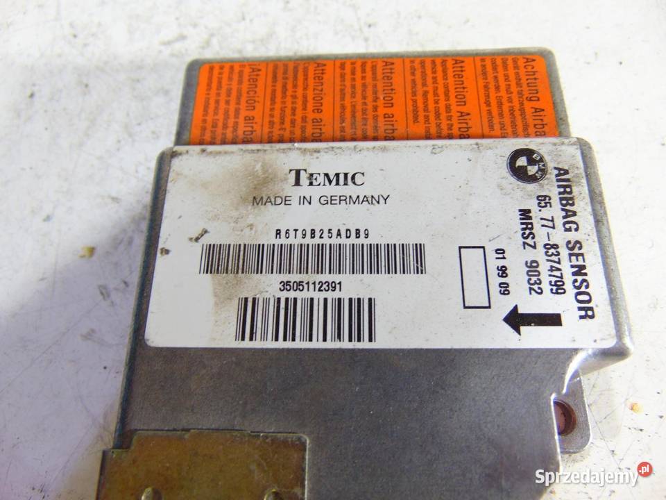SENSOR AIR BAG AIRBAG BMW E39 8374799 sprzedam