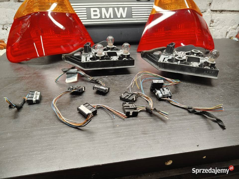 Bmw e46 sedan przed lift wtyczka lampy tył nie Lampy tylne
