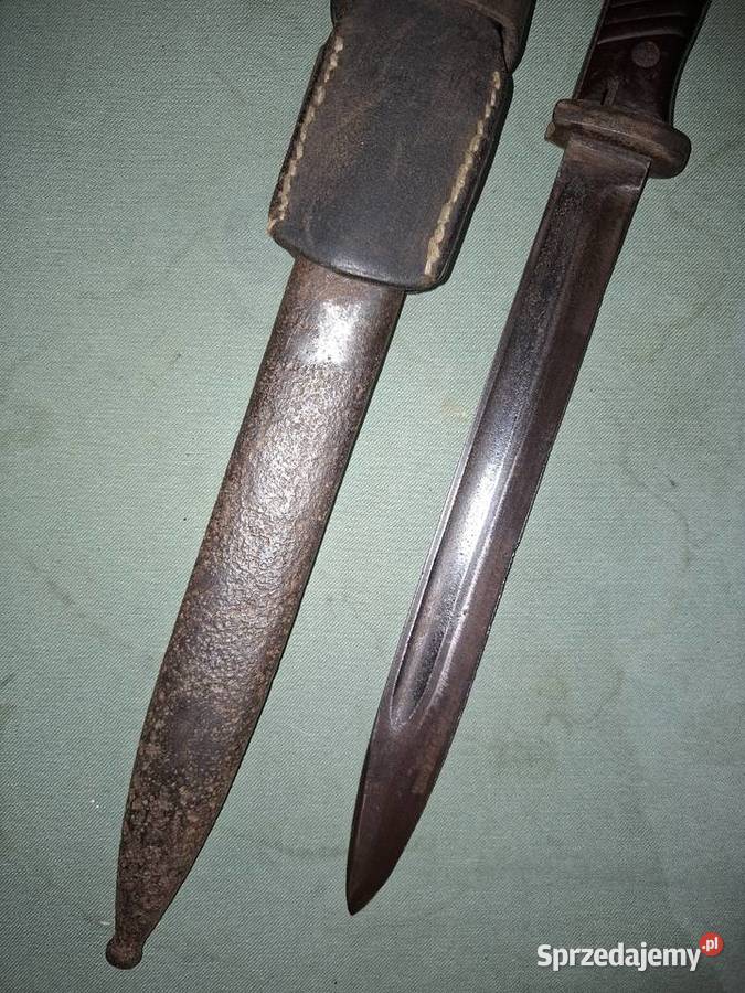 Bagnet Niemiecki Mauser S8498 II Wojna Kielce