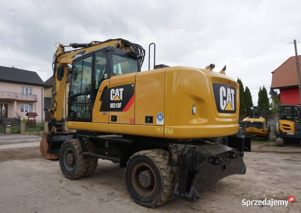 Koparka kołowa CAT M 318 F 2016 świętokrzyskie Jeziorko