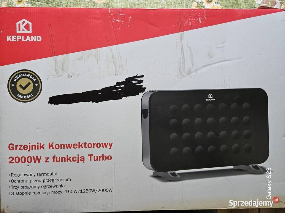 Grzejnik elektryczny z funkcją turbo zachodniopomorskie