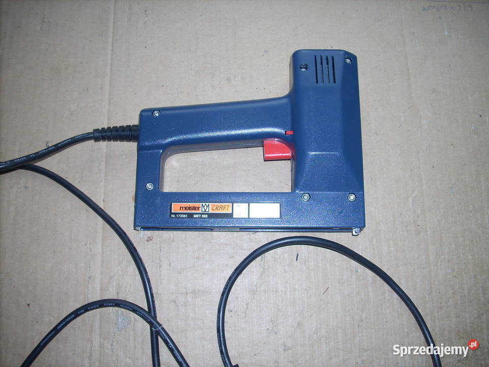 Zszywacz elektryczny MEISTER CRAFT MET 053 Rękoraj
