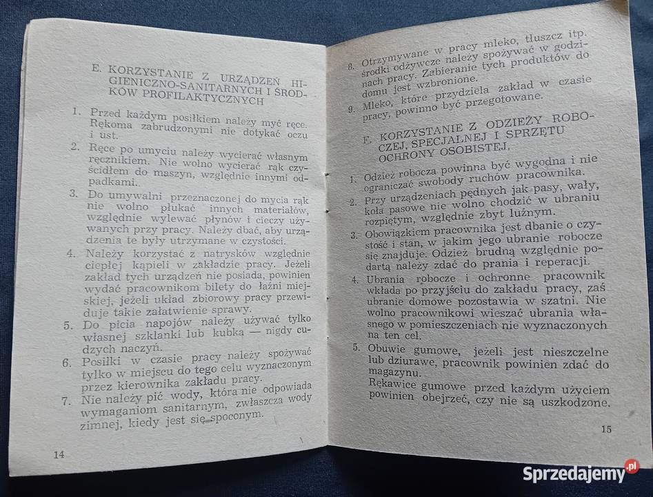 Broszura Ogólne wskazówki bezpieczeństwa i Antyki, Sztuka, Kolekcje Koźminek