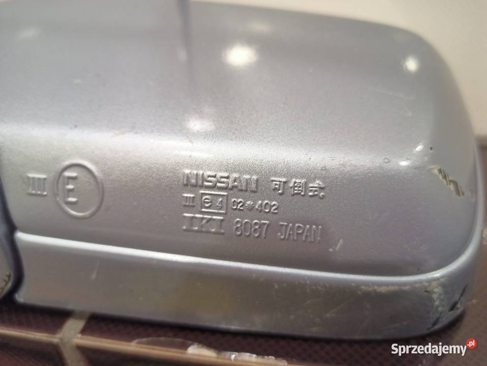 Nissan Bluebird lusterko zewnętrzne lewe Sieradz