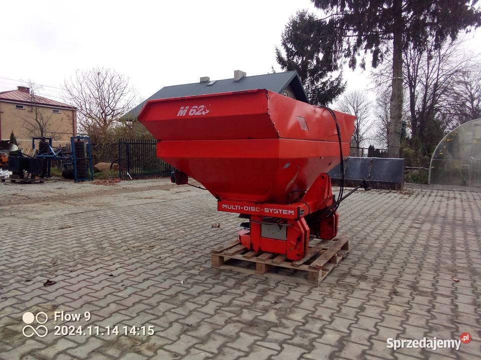 Rozsiewacz Kuhn MDS 921 MultiDiscSystem Rozsiewacze nawozów lubelskie Żółkiewka-Osada