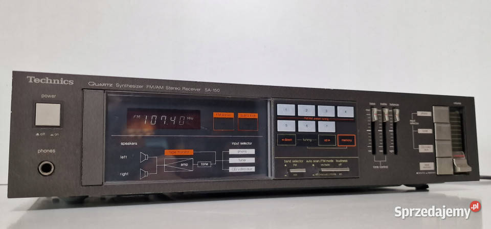 Amplituner technics SA150 SA 150 tuner radio sprzedam