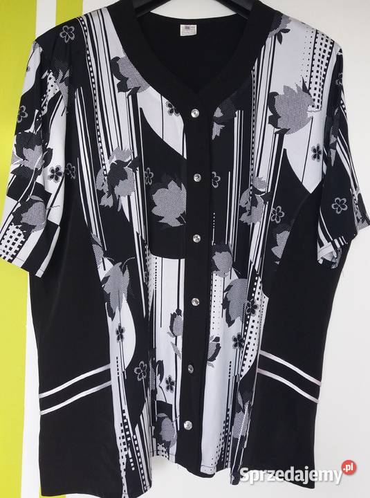 XXXL Elegancka rozpinana nienoszona bluzka Butik