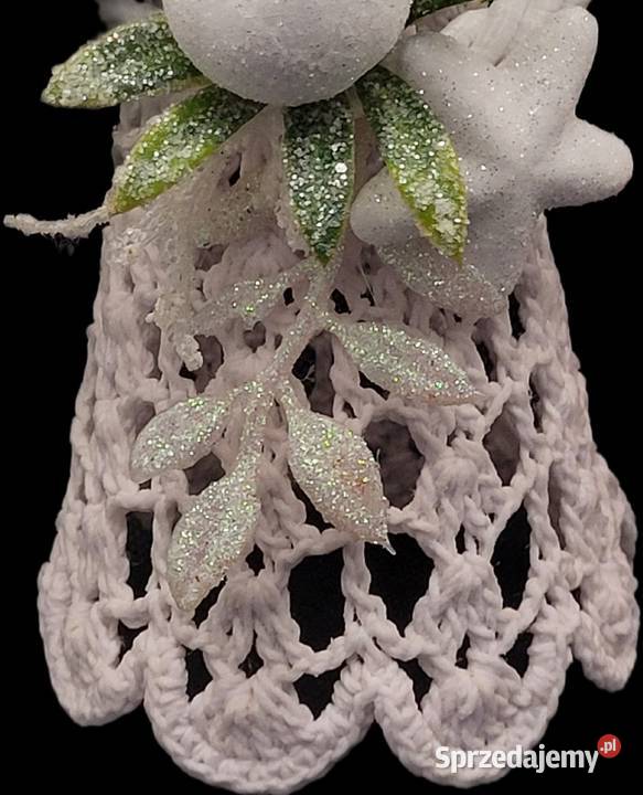 Świąteczny Anioł 20 ręcznie wykonany