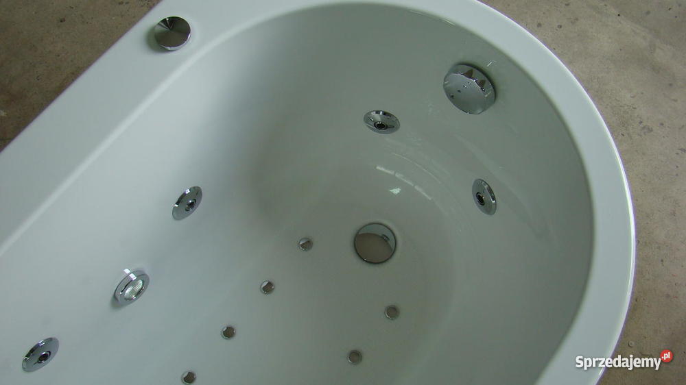 Wanna KOŁO Hydromasaż Ego 163x75x43 Owal przyści