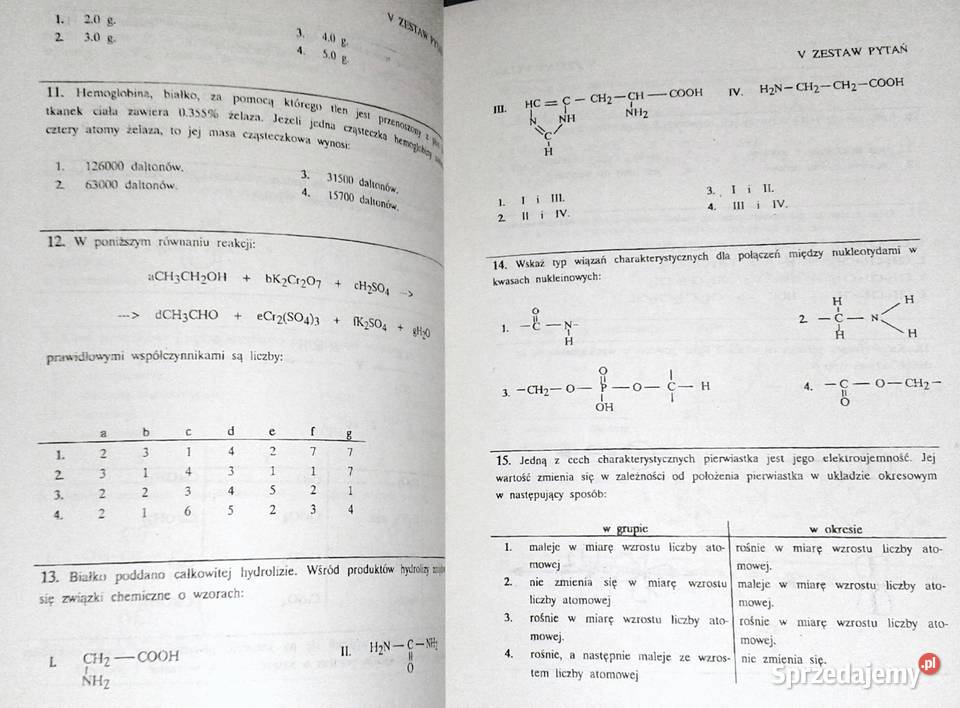 Chemia Testy z rozwiązaniami J Lubczak J Smela miękka Chełm