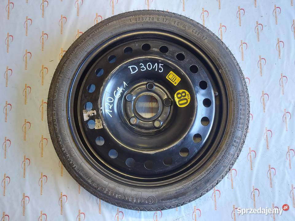 OPEL INSIGNIA A koło dojazdowe 1257017 98M 5x120 sprzedam