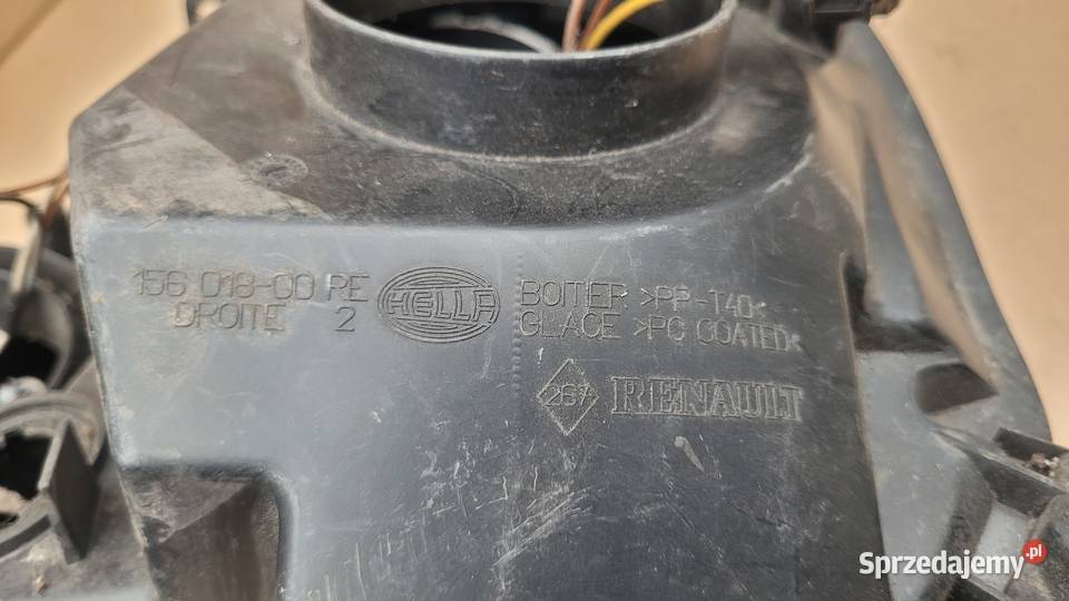 LAMPA PRAWA PRZÓD REFLEKTOR PRAWY RENAULT CLIO Ruda Śląska sprzedam