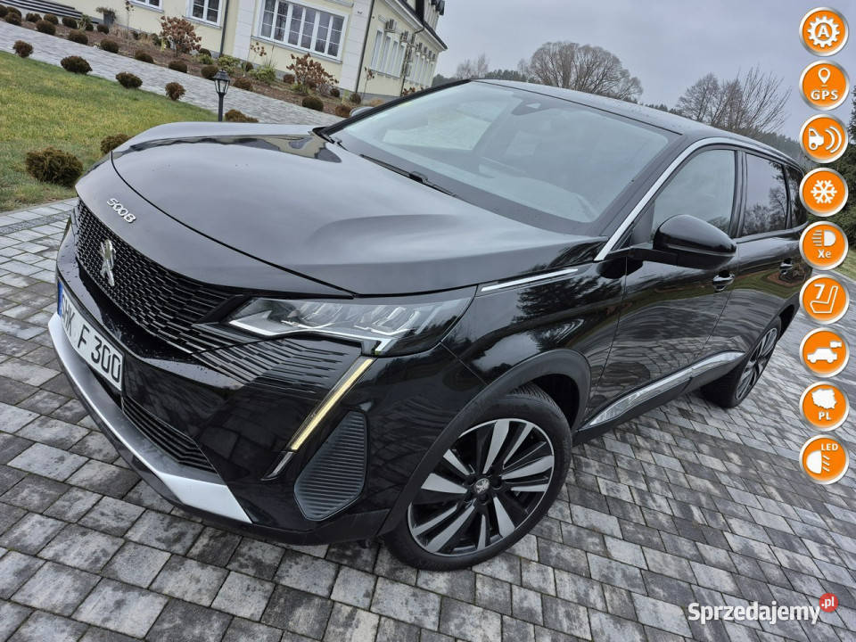 Peugeot 5008 kamera lift navi led 7 osobowy 80 Drelów