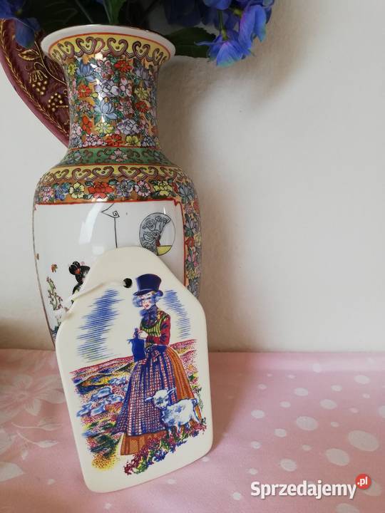 Porcelanowa podkładka z widokiem w formie Gorlice