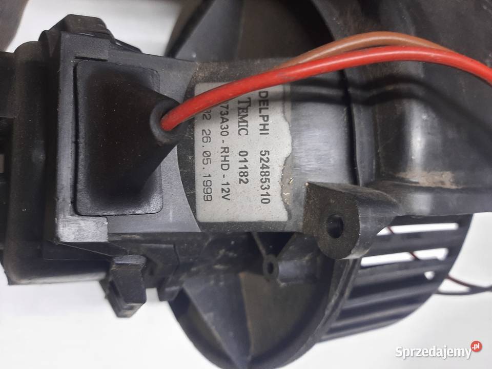 Opel Astra G 2 II wentylator dmuchawa wnętrza osobowe łódzkie